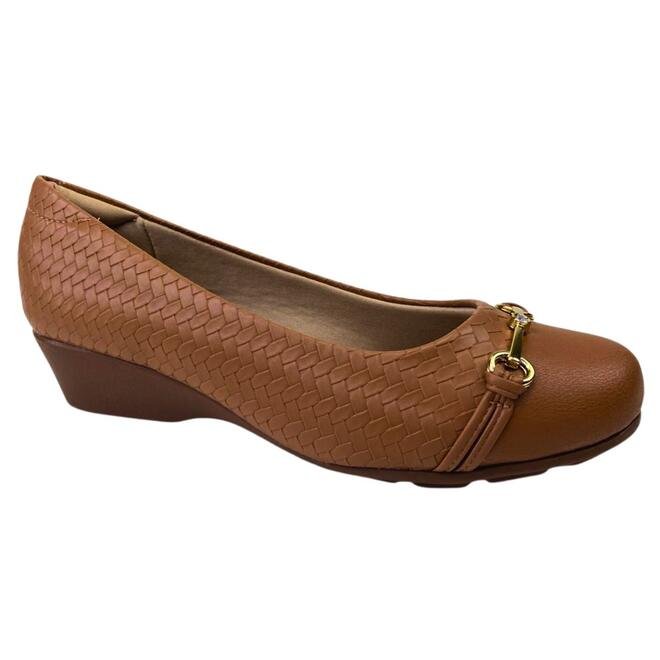 Sapato Modare Napa Floather Nature Strech Camel Camel 2