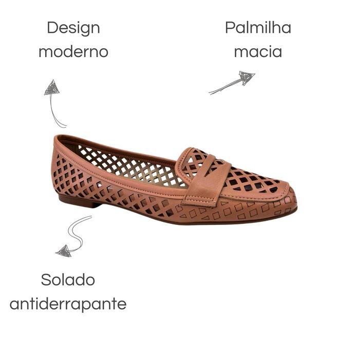 Sapatilha Moleca Napa Turim Nude Nude 6