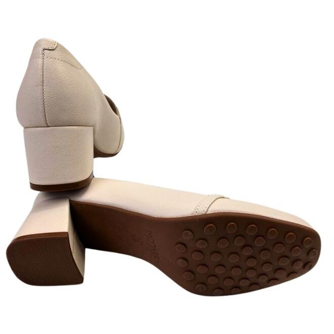 Sapato Modare Napa Floather Nature Creme Creme 5