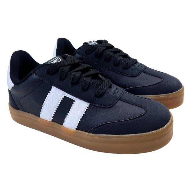 Tênis Novopé Itweens Juvenil Preto/Branco/Crepe Transl Preto 3