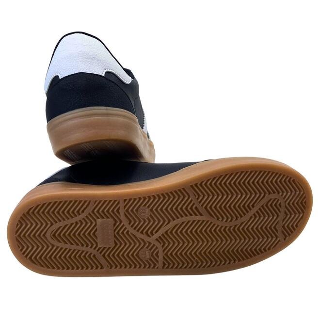 Tênis Novopé Itweens Juvenil Preto/Branco/Crepe Transl Preto 5