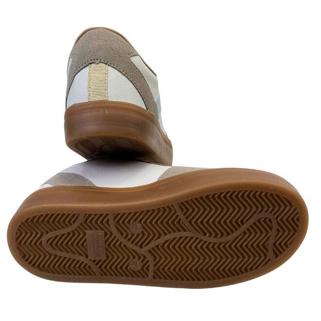 Tênis Novopé Sintético Infantil Off White/Tartufo/Ouro Light Marrom/Bege 5