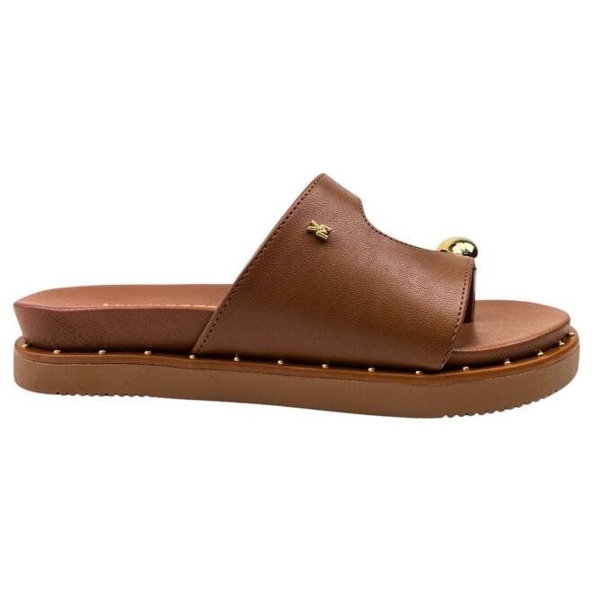 Chinelo Papete Via Marte Napa Casual Ganache