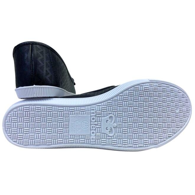 Sapatilha Moleca Napa Pesponto Menfis Preto Preto 5