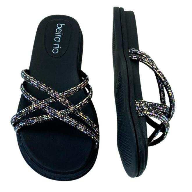 Chinelo Papete Beira Rio Preto/Grafite/Aurora Boreal Preto 4