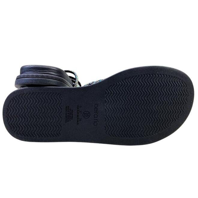 Chinelo Papete Beira Rio Preto/Grafite/Aurora Boreal Preto 5