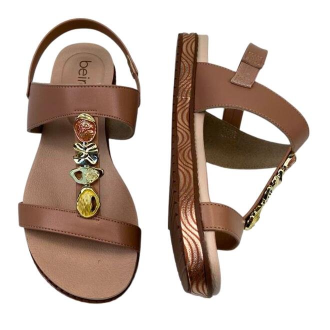 Sandália Beira Rio Napa Turim Nude Nude 4