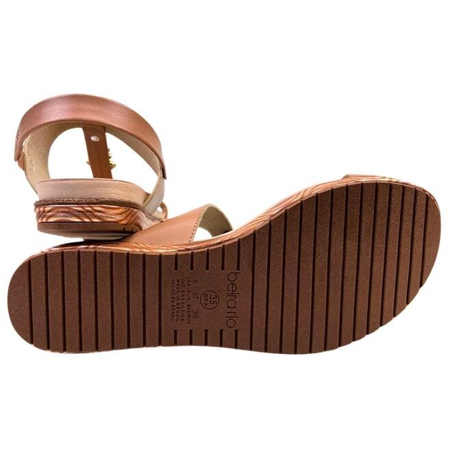 Sandália Beira Rio Napa Turim Nude Nude 5