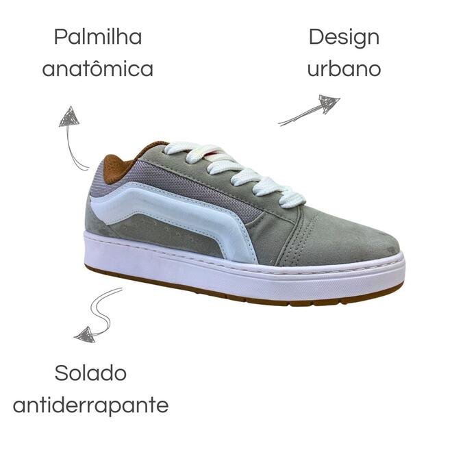 Tênis Veloce Street Adulto Cinza/Latex Cinza 6