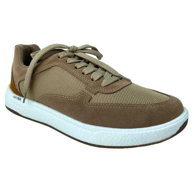 Sapatênis BRsport Camurção Areia/Caramelo Masculino Marrom 2
