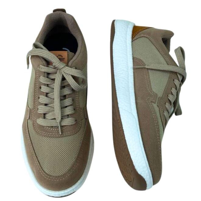 Sapatênis BRsport Camurção Areia/Caramelo Masculino Marrom 4
