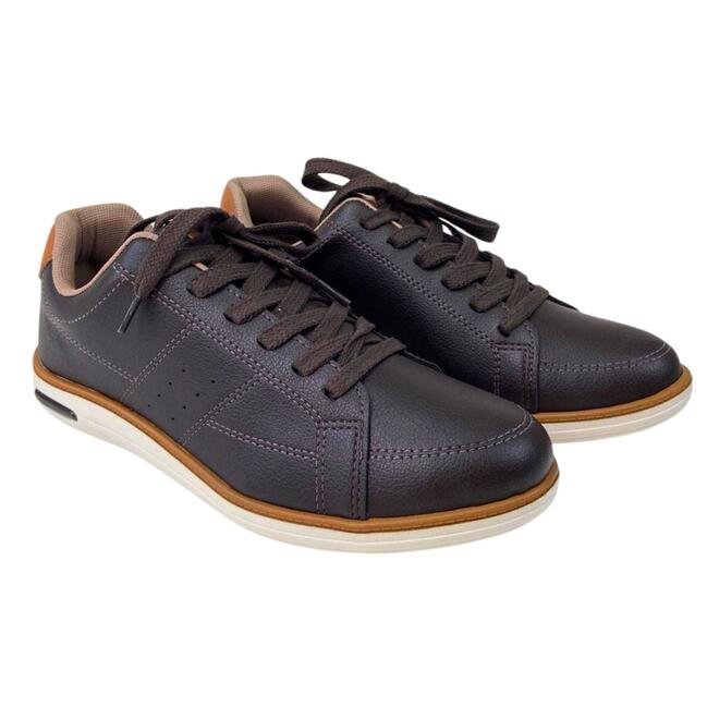 Sapatênis BRsport Napa Vermont Café/Camel Masculino Café 3