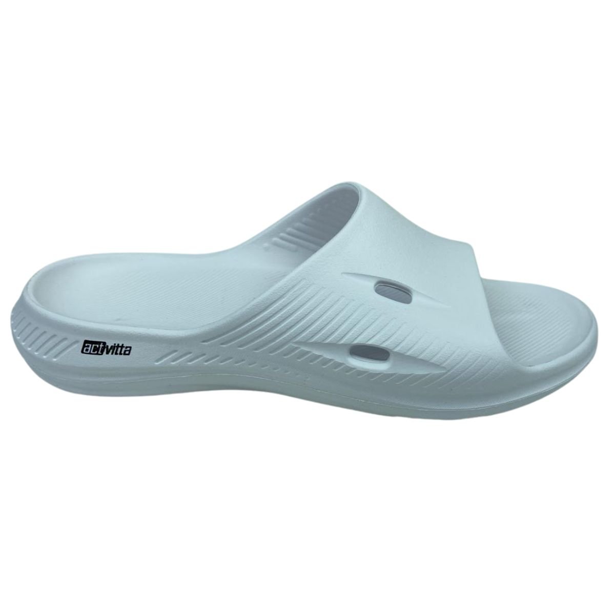 Chinelo Slide Actvitta EVA Branco Masculino Branco 2