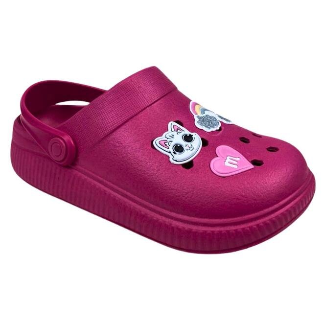 Clog Molekinha Injetada EVA Pink Menina Pink 2