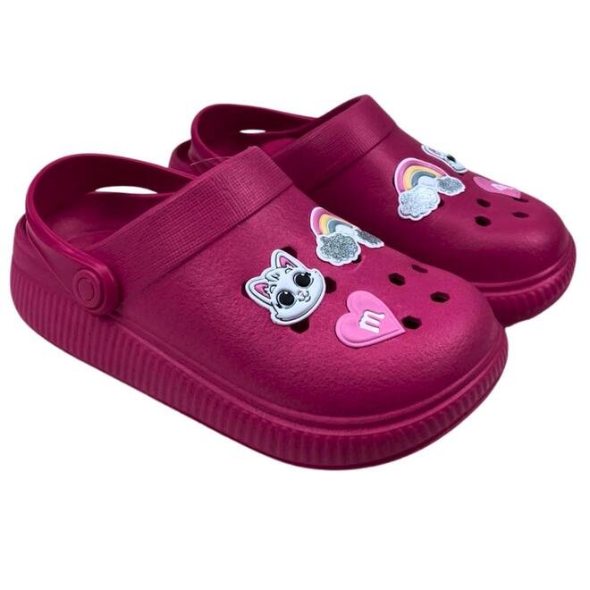 Clog Molekinha Injetada EVA Pink Menina Pink 3