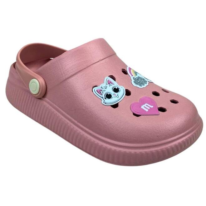 Clog Molekinha Injetada EVA Rosa Menina Rosa 2