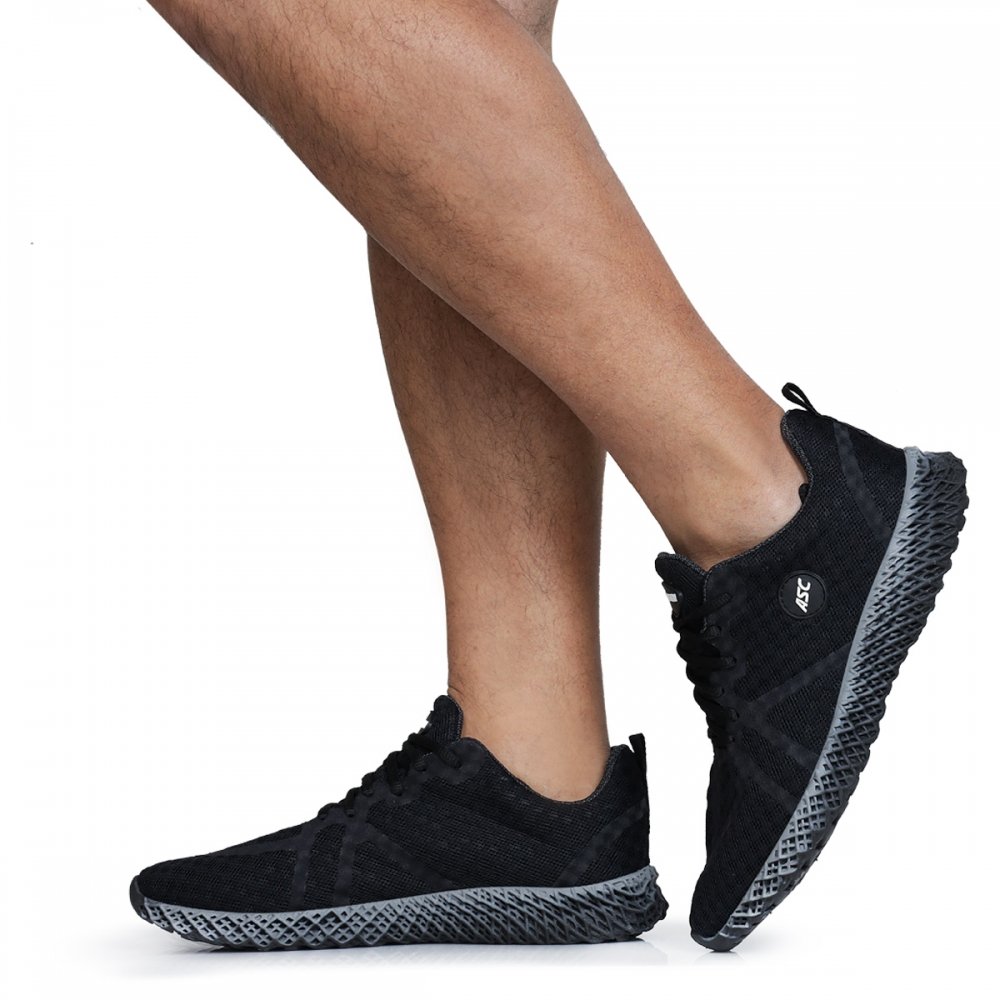 Tênis Esportivo Feminino Masculino Bonito Casual Confortável Tendência Moda Sair Corrida Academia Preto 2