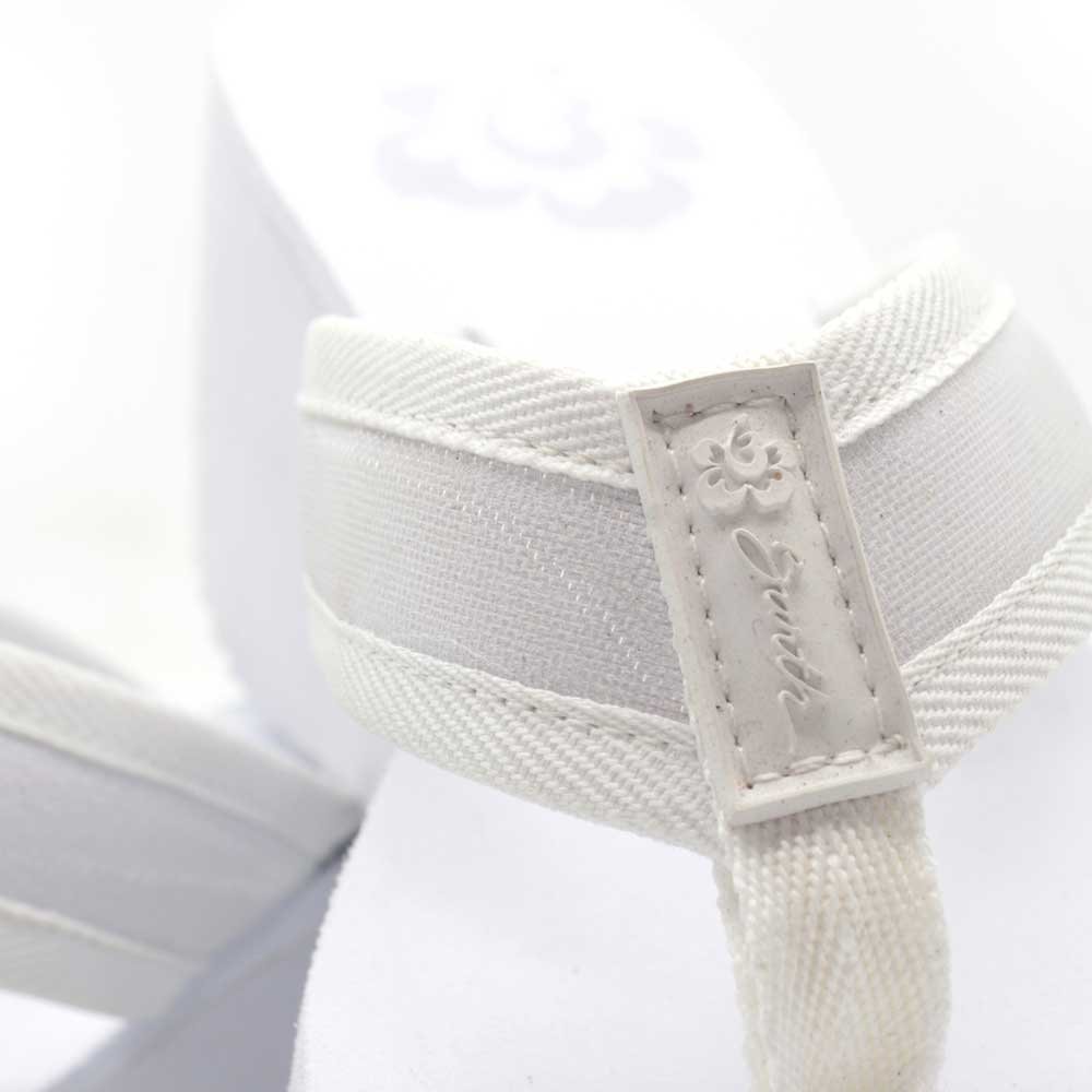 Tamanco Plataforma Alta Barth Shoes Hibisco Branco 5