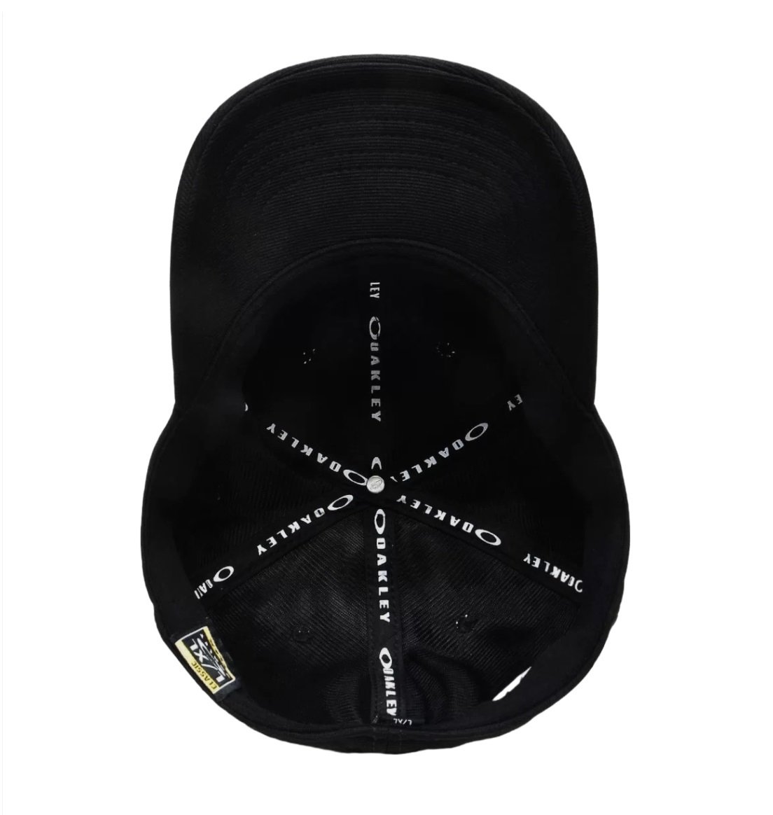 Boné Aba Curva Oakley Tincan Masculino Preto 4