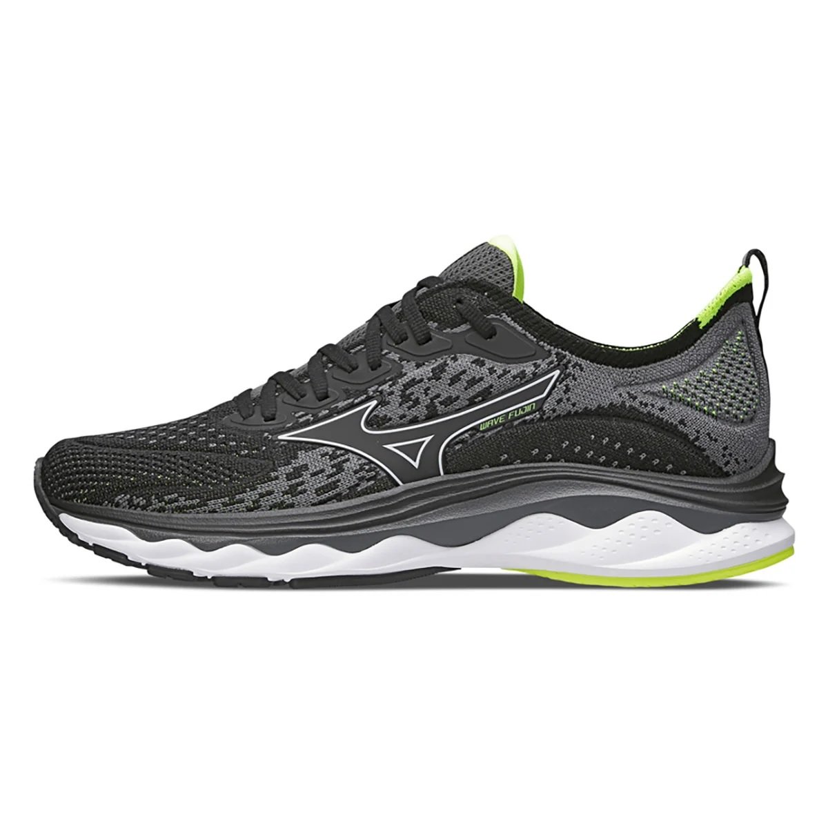 Tênis Mizuno Wave Fujin Masculino Preto/Cinza 5