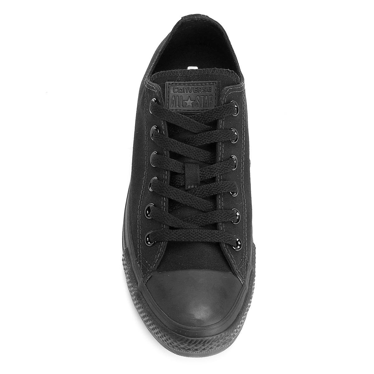 Tênis Converse Chuck Taylor All Star Monochrome Preto 4