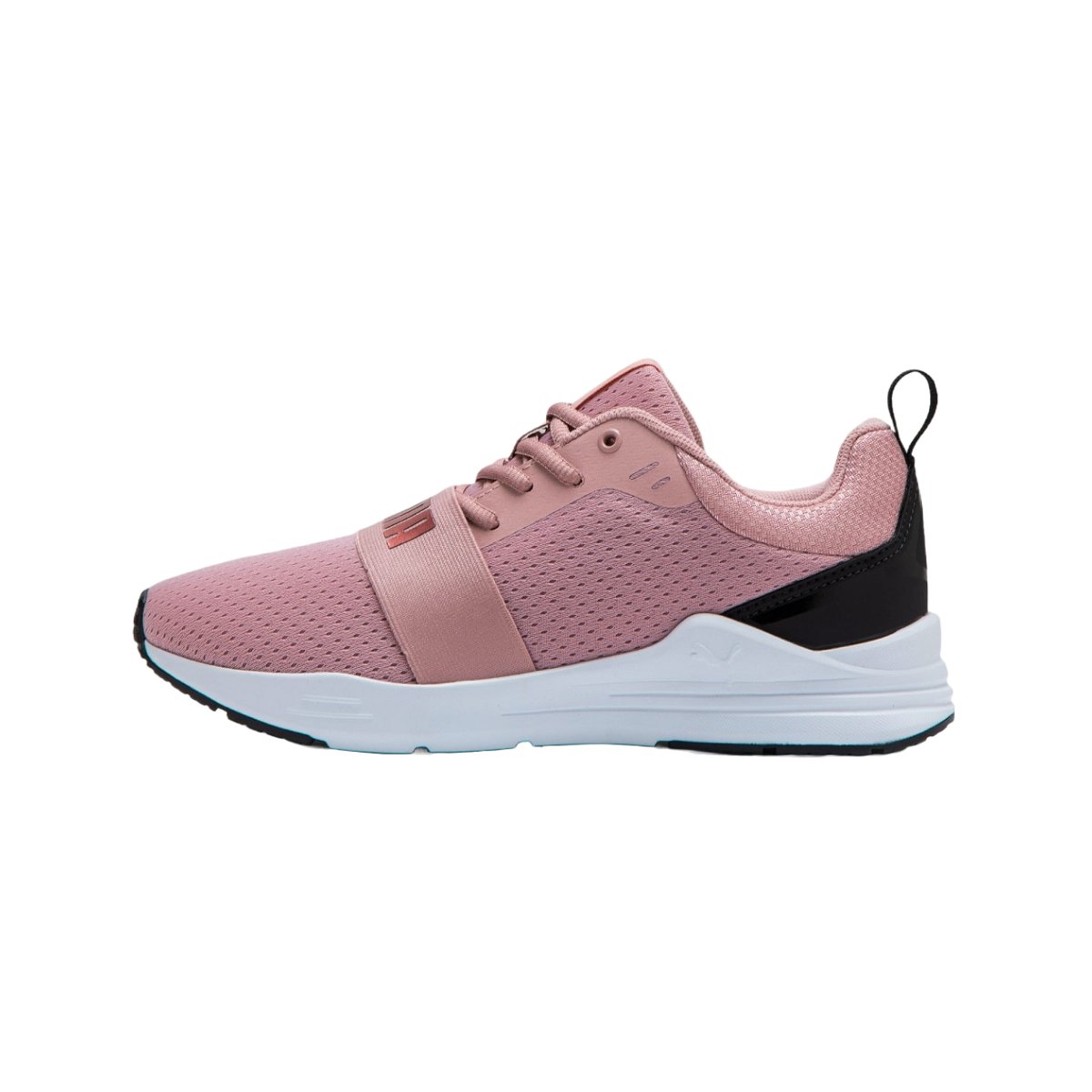 Tênis Puma Wired Run BDP Infantil - Branco e Rosa Rosa 3