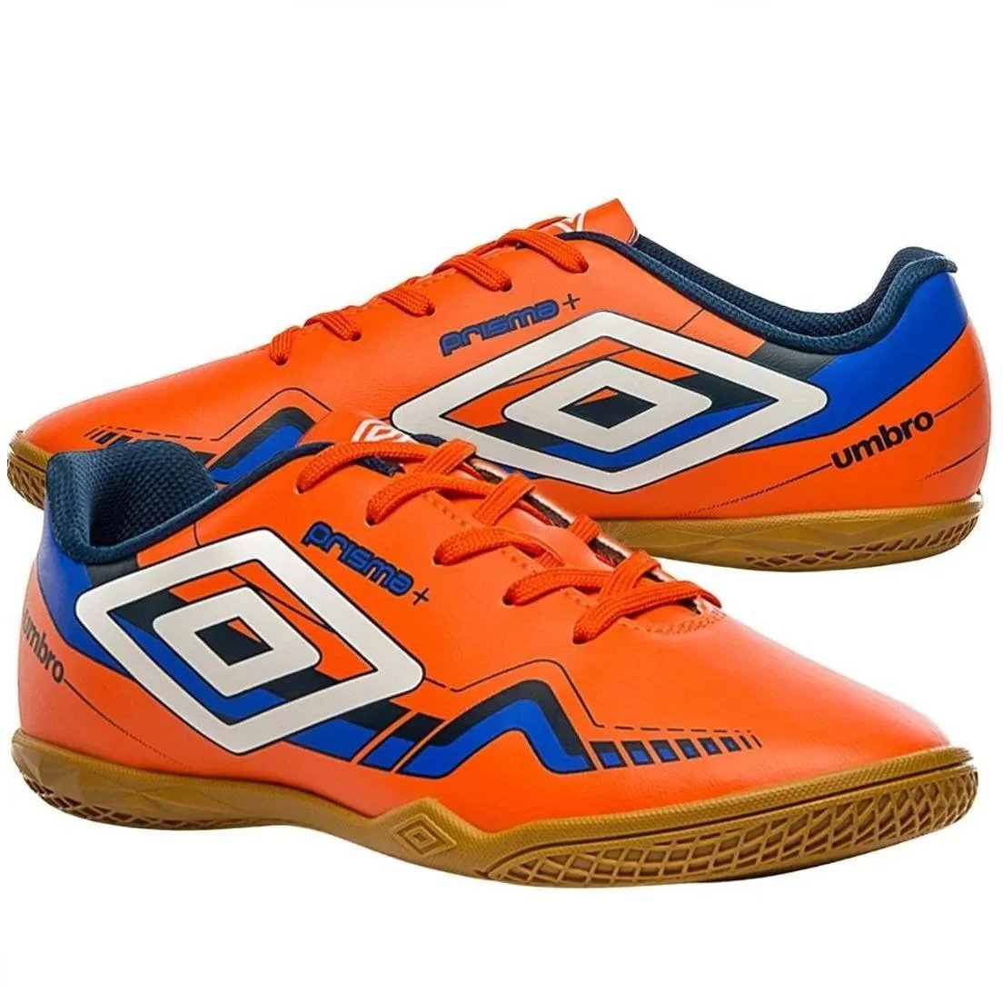 Chuteira Futsal Umbro Prisma Infantil Laranja 4