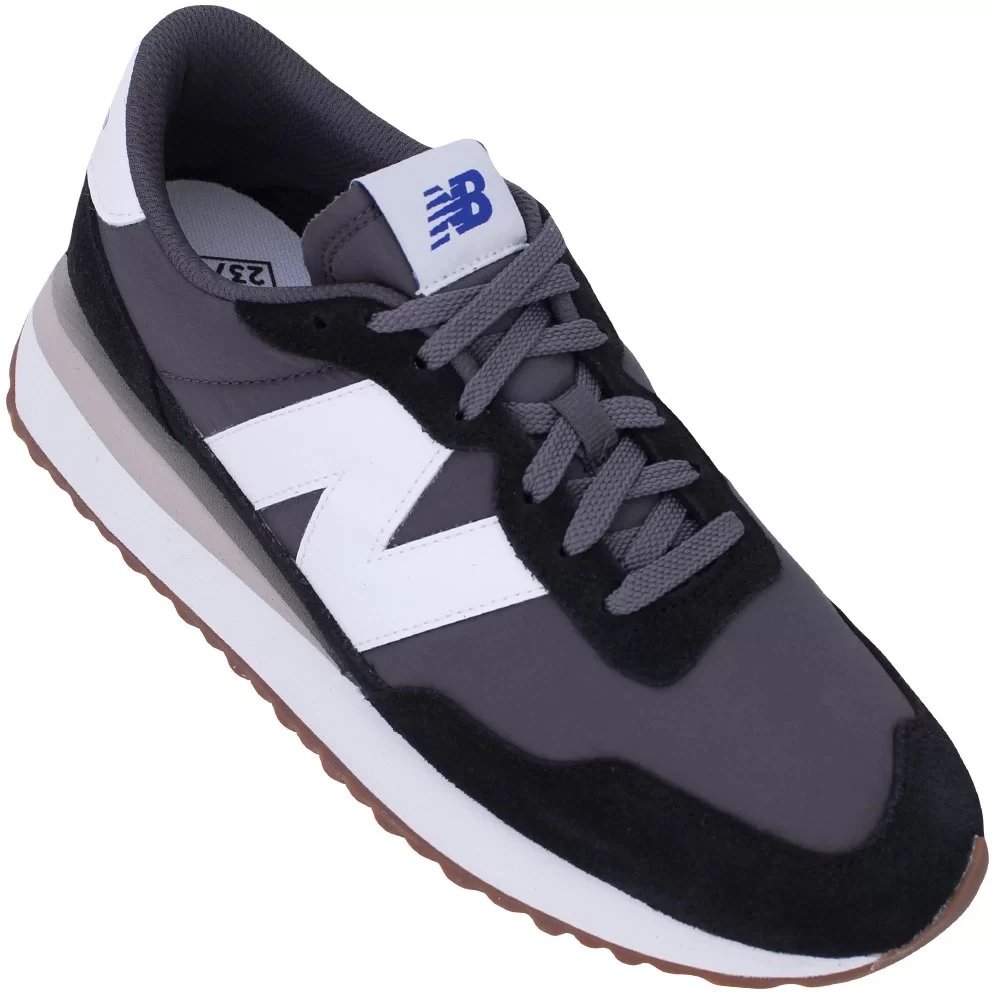 Tênis New Balance 237 Preto/Grafite 2