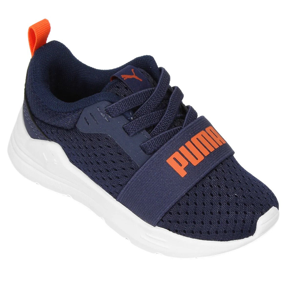 Tênis Puma Wired Run Infantil Azul 2