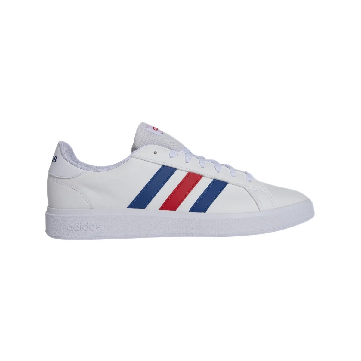 Tênis Couro Adidas Grand Court Base 2.0 Masculino Branco 1