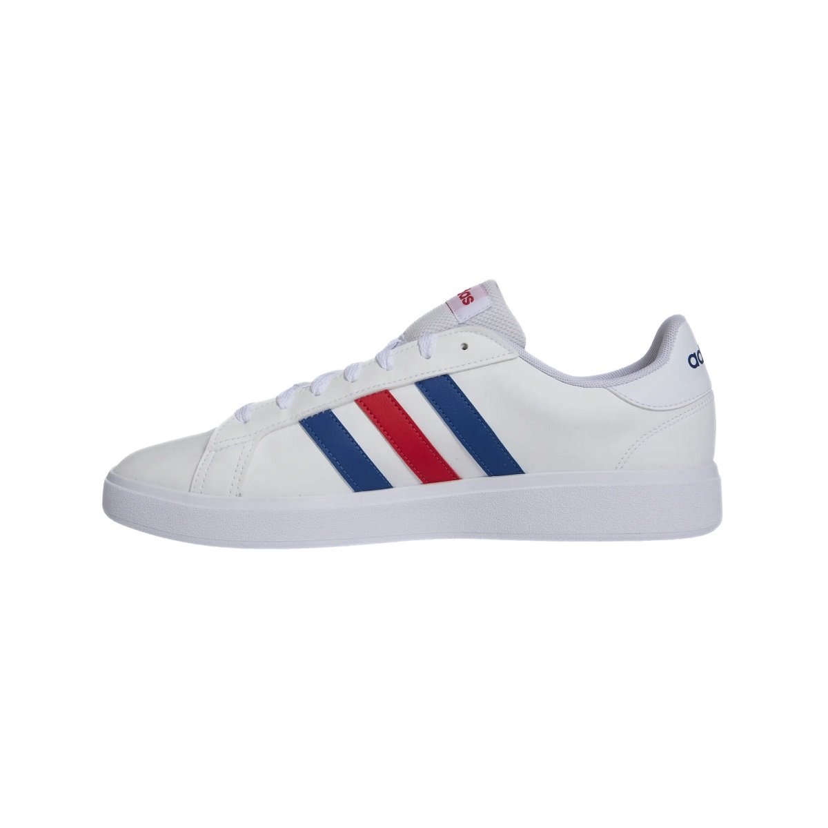 Tênis Couro Adidas Grand Court Base 2.0 Masculino Branco 3
