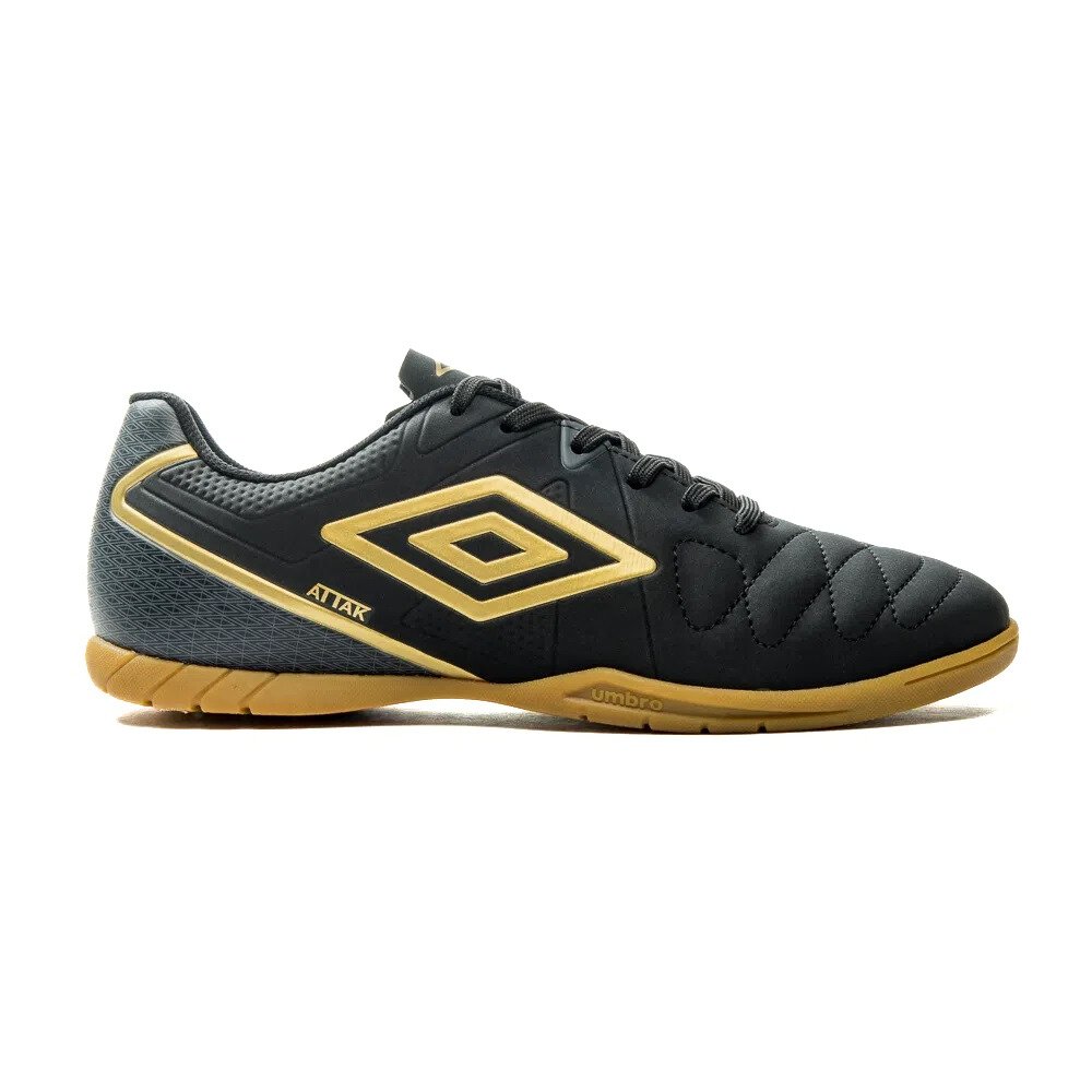 Chuteira Futsal Umbro Attak Eternal Masculino Preto 1