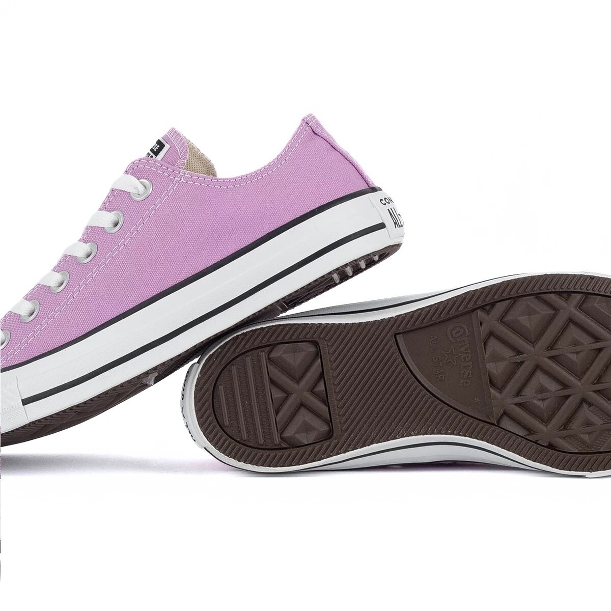 Tênis Converse Chuck Taylor All Star Season Infantil - Lilás Lilás 5