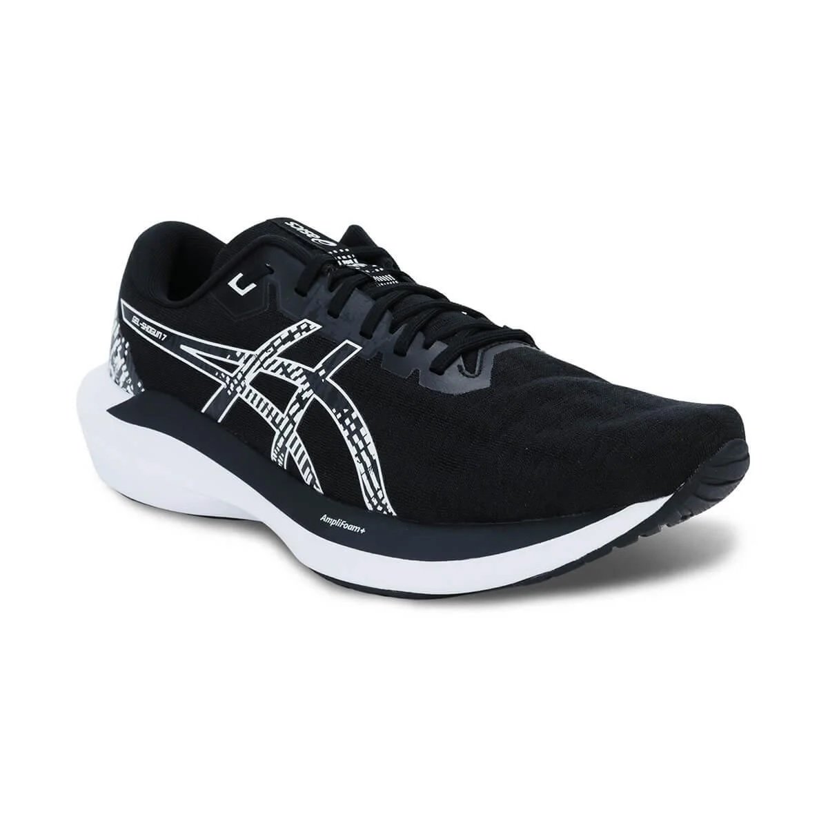 Tênis Asics Gel-Shogun 7 Masculino - Preto e Branco Preto 3