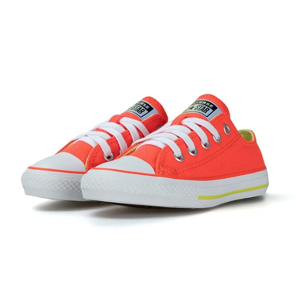 Tênis Converse Chuck Taylor PS Infantil Laranja 3