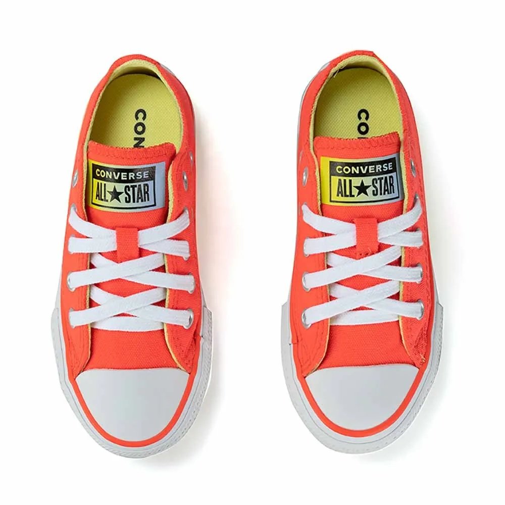 Tênis Converse Chuck Taylor PS Infantil Laranja 4