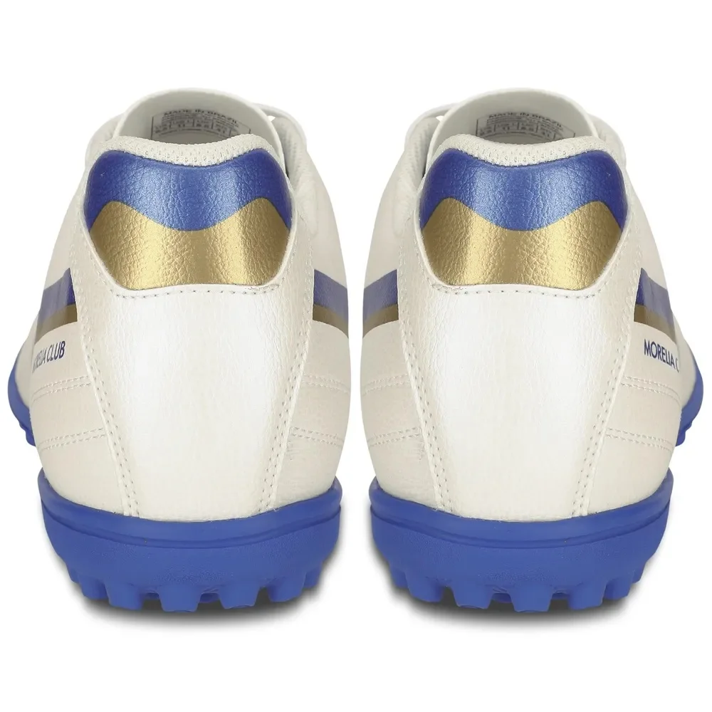 Chuteira Society Masculina Mizuno Morelia Club AS Branco 3