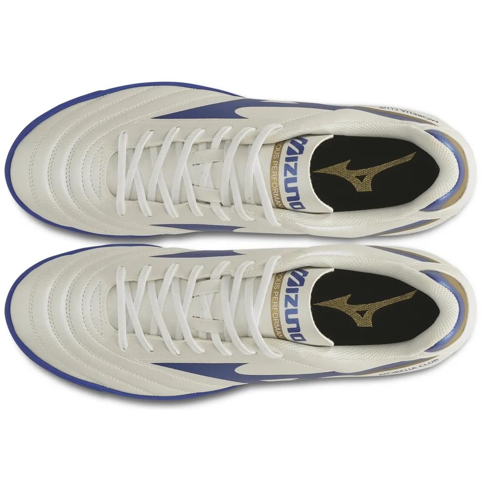 Chuteira Society Masculina Mizuno Morelia Club AS Branco 4