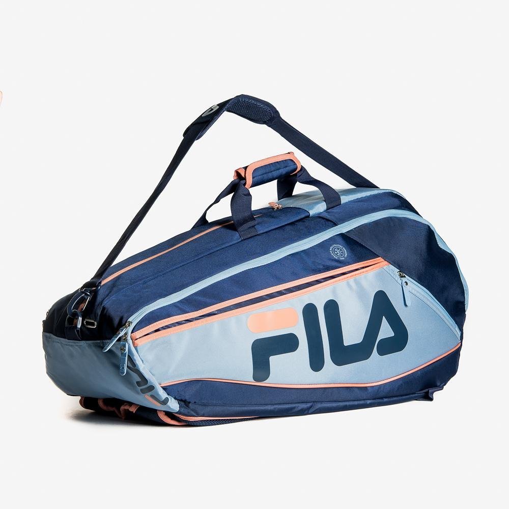 Raqueteira Fila Vincitori Azul/Laranja 2