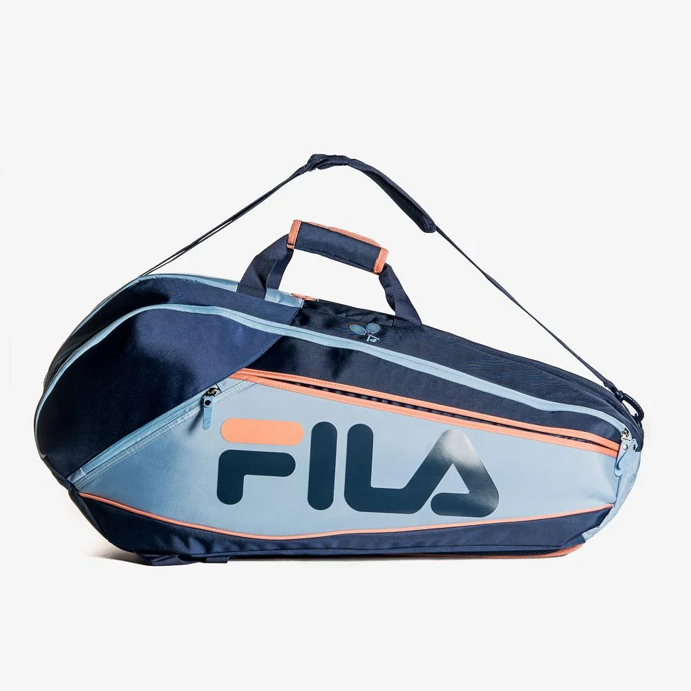 Raqueteira Fila Vincitori Azul/Laranja 3