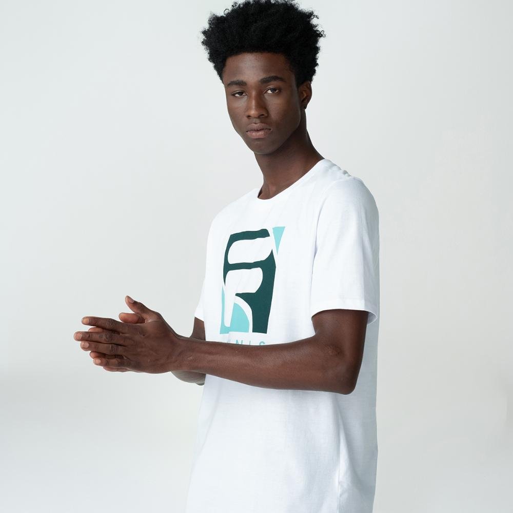 Camiseta Fila Soft Urban Masculina Branco 1