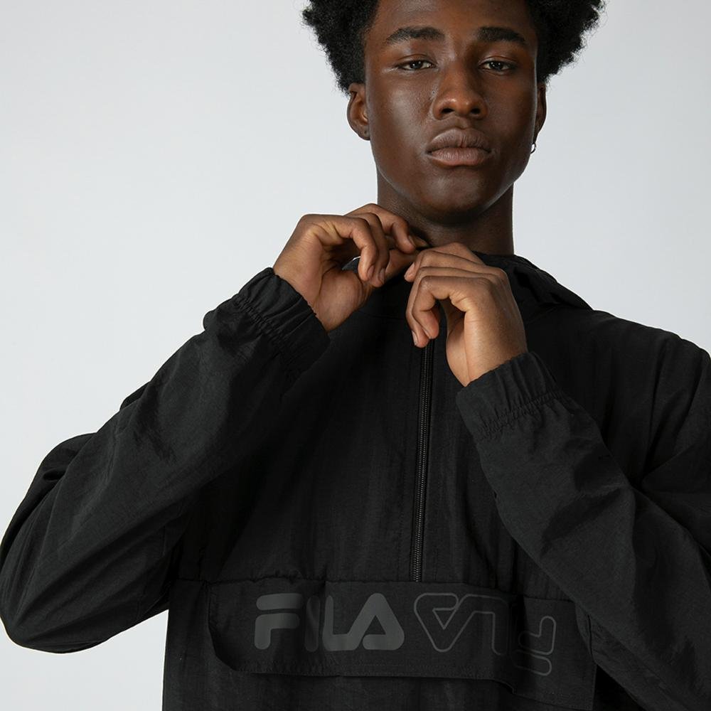 Jaqueta Fila Anorak Basic Masculina Preto 2