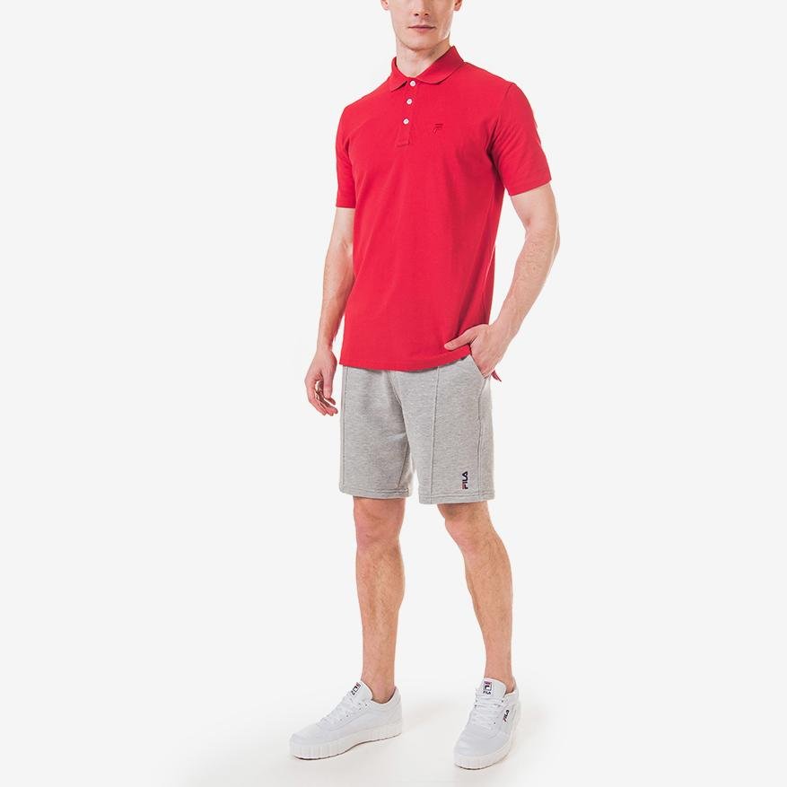 Pólo Fila Select II Masculina Vermelho 4