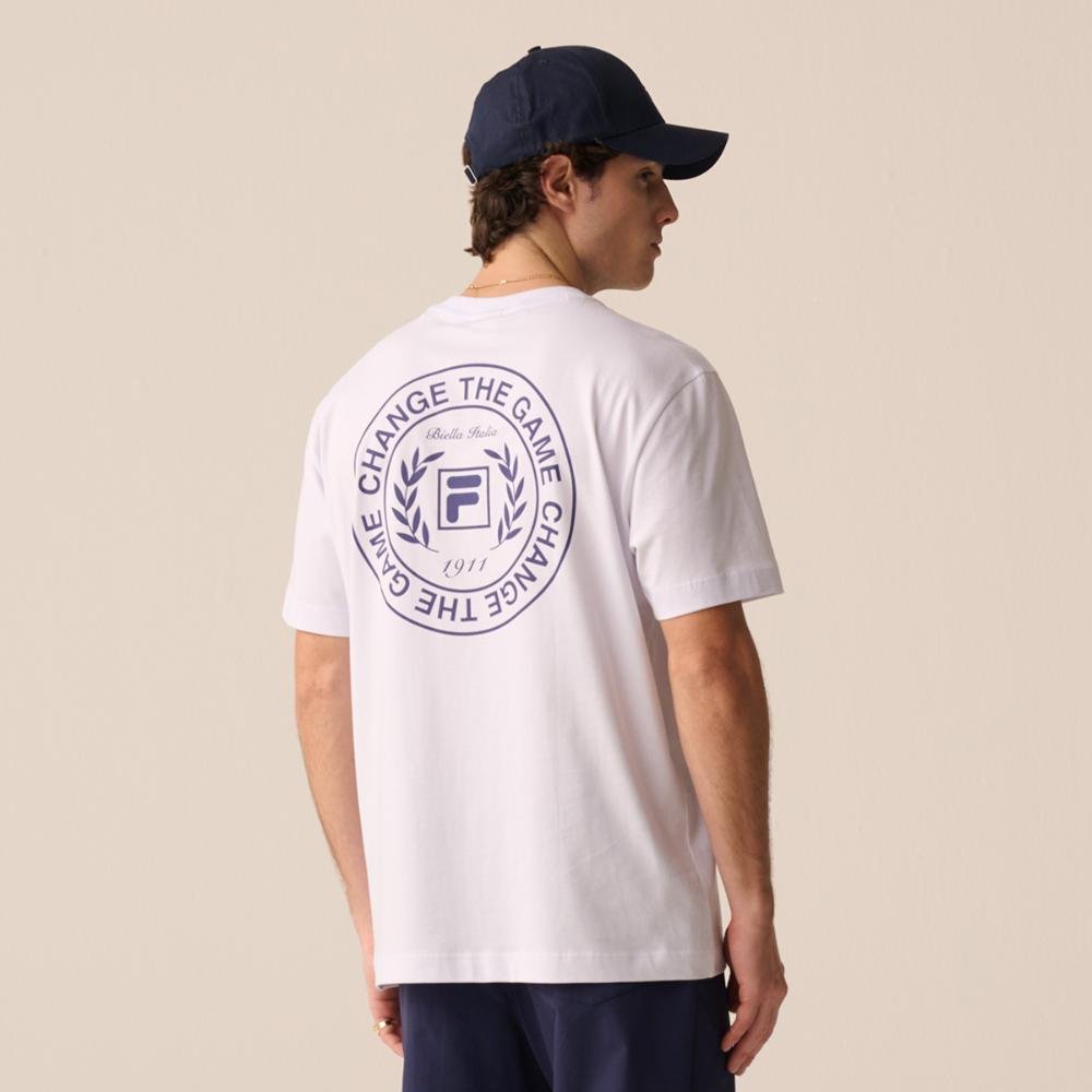 Camiseta Fila Comfort Change Masculina Branco 2