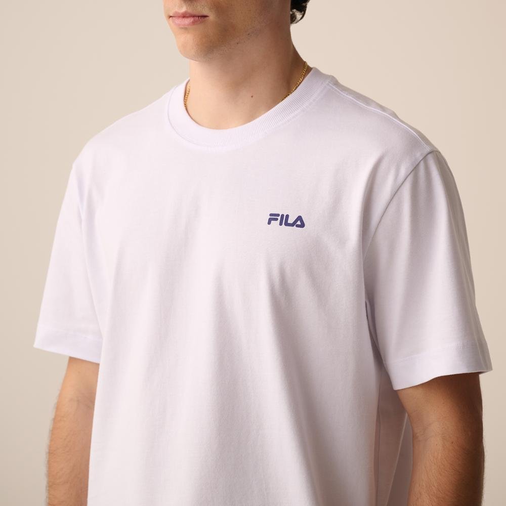 Camiseta Fila Comfort Change Masculina Branco 4