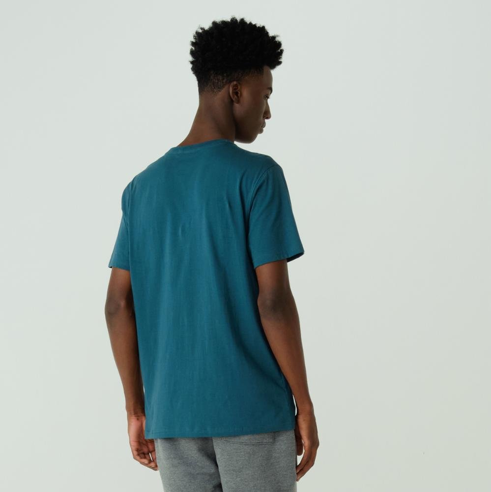 Camiseta Fila Pima II Masculina Azul 2