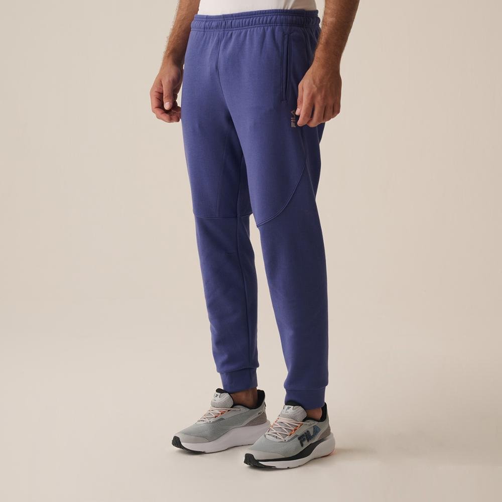 Calça Fila Cotton Blend Future Sports Masculina Azul 3