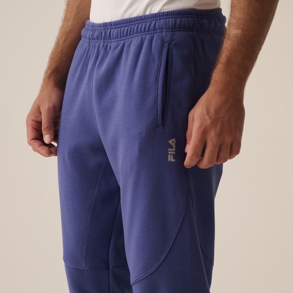 Calça Fila Cotton Blend Future Sports Masculina Azul 5