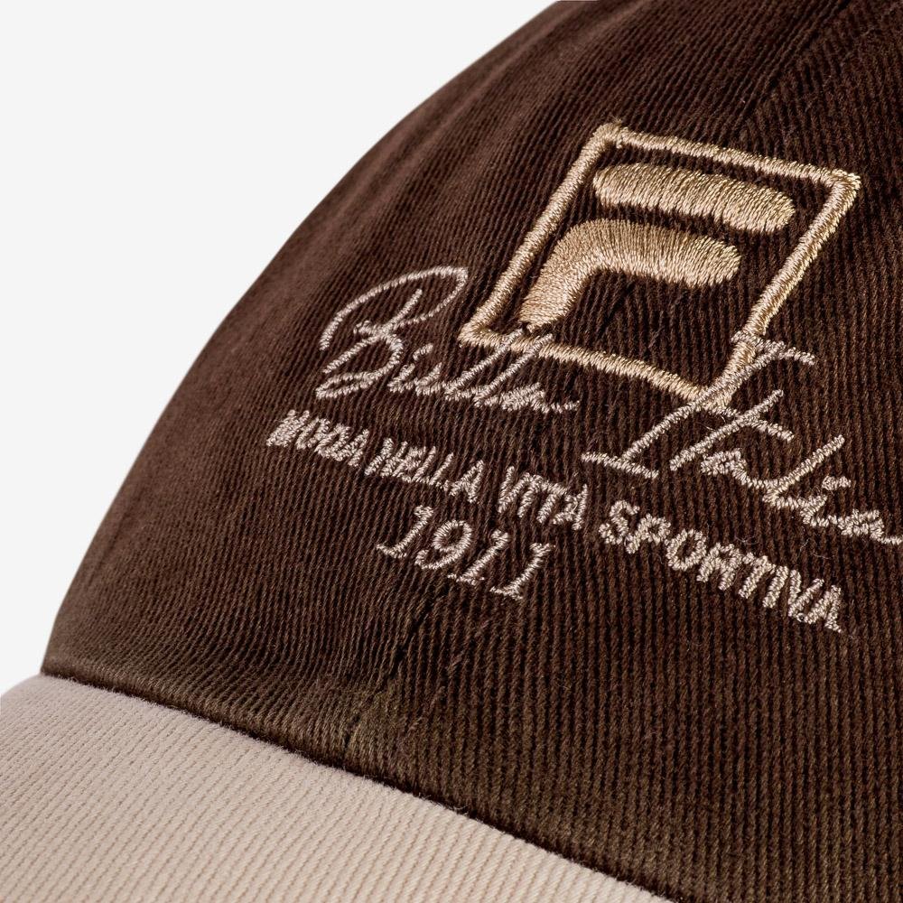 Boné Fila Sport Style 1911 Unisex Marrom/Bege 3