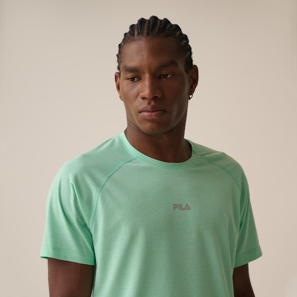 Camiseta Fila Essential Floating Masculina Verde 4